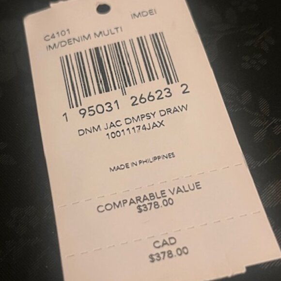 FIRM PRICE/Coach Dempsey Bucket Bag in Signature Denim/FREE SHIP - Picture 16 of 16